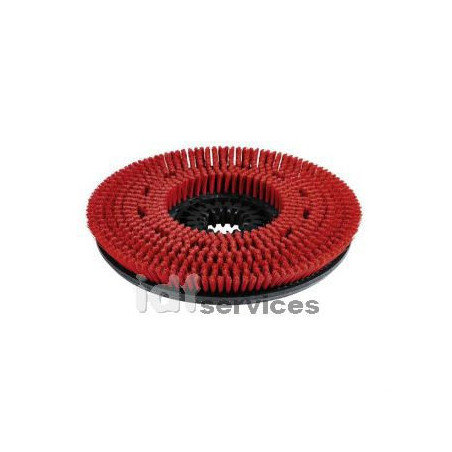 Brosse-rouleau, moyen, rouge, 450 mm main image 0